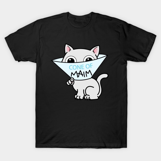 Payback - Cone of Maim Kitty Cat T-Shirt by calidrawsthings